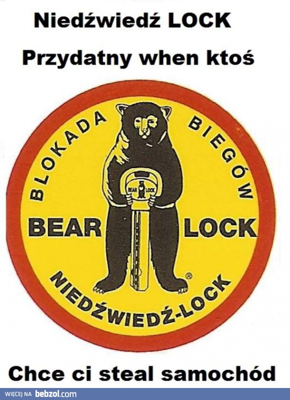 Niedźwiedź lock