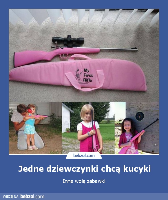 Jedne dziewczynki chcą kucyki