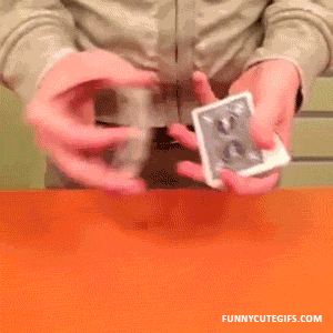 Zaskakujący trik karciany