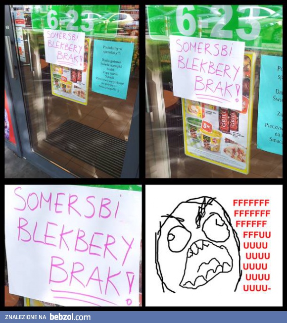 Nie ma blekbery, sory