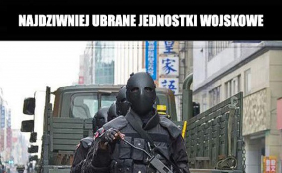 Najdziwniej ubrane jednostki wojskowe (10 zdjęć)