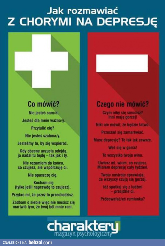 Jak rozmawiać z chorymi na depresję?