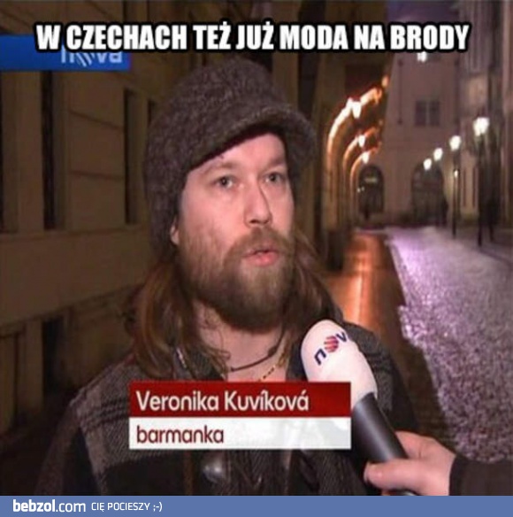 W Czechach też już noszą brody
