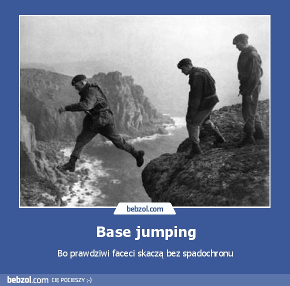 Base jumping