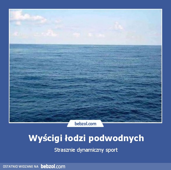 Wyścigi łodzi podwodnych