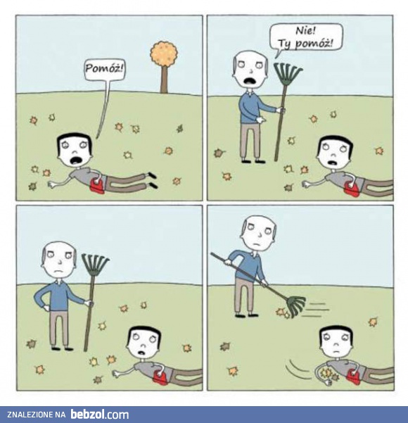 Pomóż!