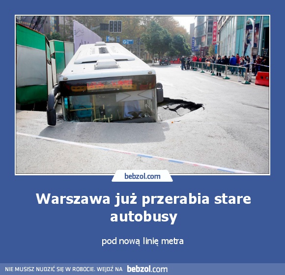 Warszawa już przerabia stare autobusy