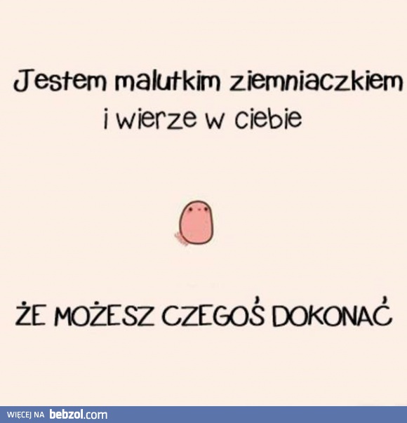 Wierzymy w ciebie!