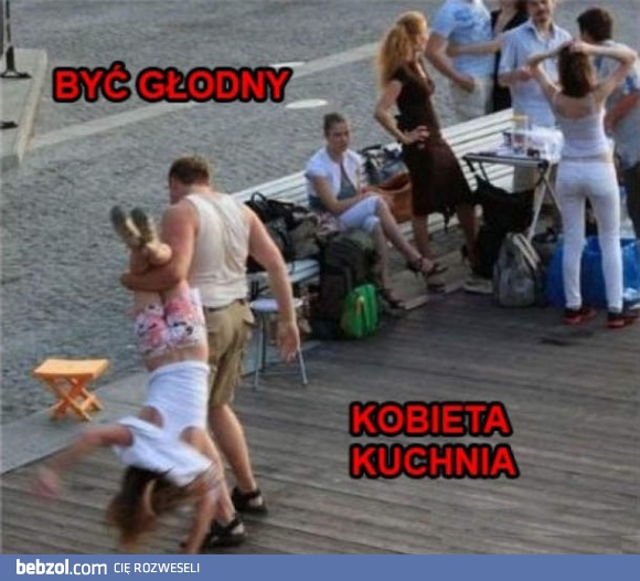 Być głodny