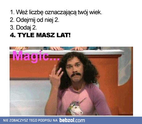 Magiczna sztuczka!