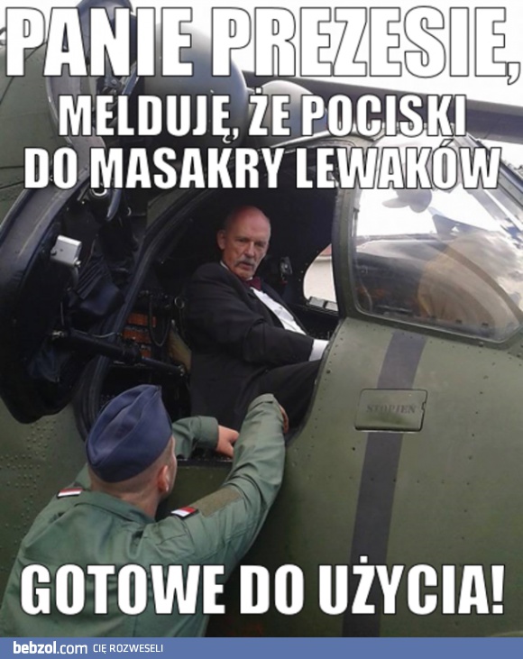 Panie prezesie, melduję posłusznie!