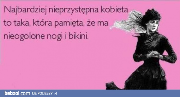 Nieprzystępna kobieta