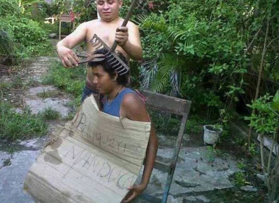 Najdziwniejsze fryzury, jakie nosili Ziemianie (28 zdjęć)