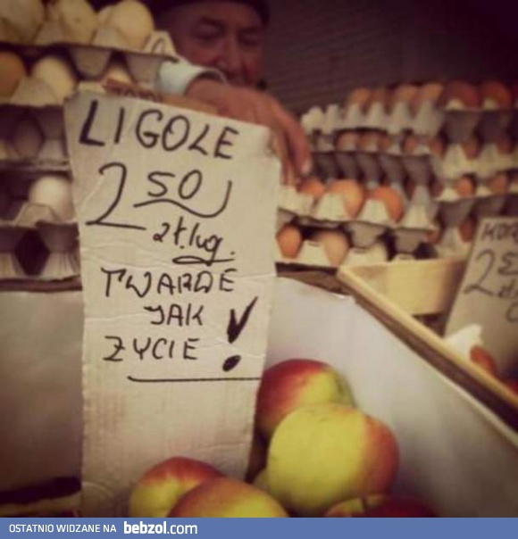 Bardzo twarde jabłka