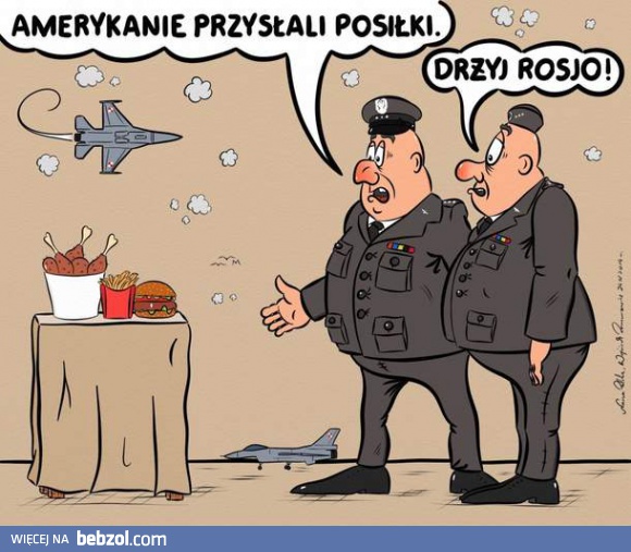 Amerykanie przysłali posiłki