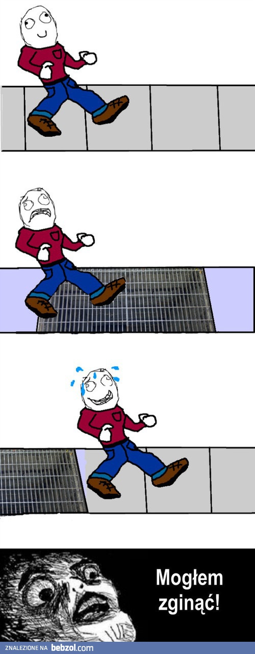 Idziesz sobie spokojnie, gdy nagle...