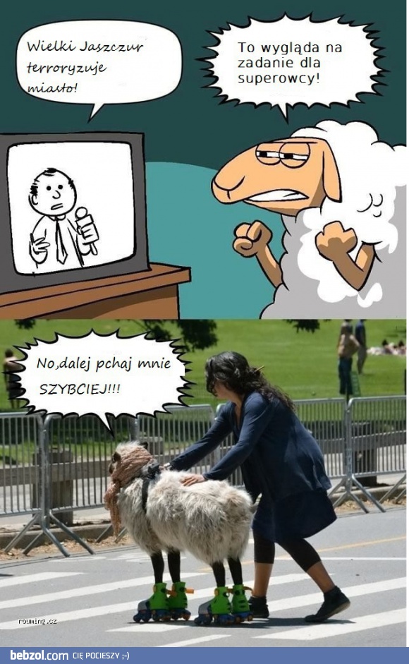 Superowca na ratunek miastu!