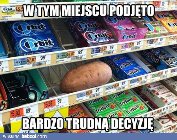 Trudna zmiana decyzji