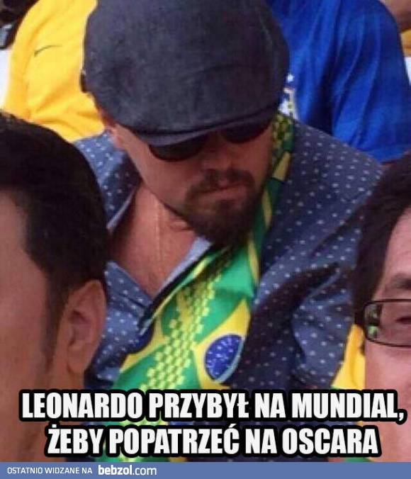 Leonardo chce popatrzyć na Oscara