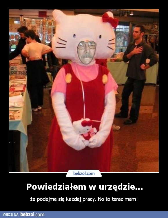 Powiedziałem w urzędzie...