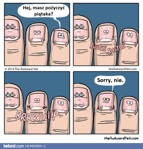 Skąd się biorą zadarte skórki?