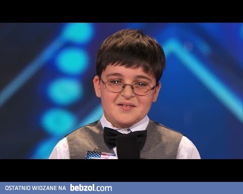 Genialny 9-latek w Mam Talent