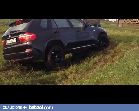 Ataki BMW X5 rowu