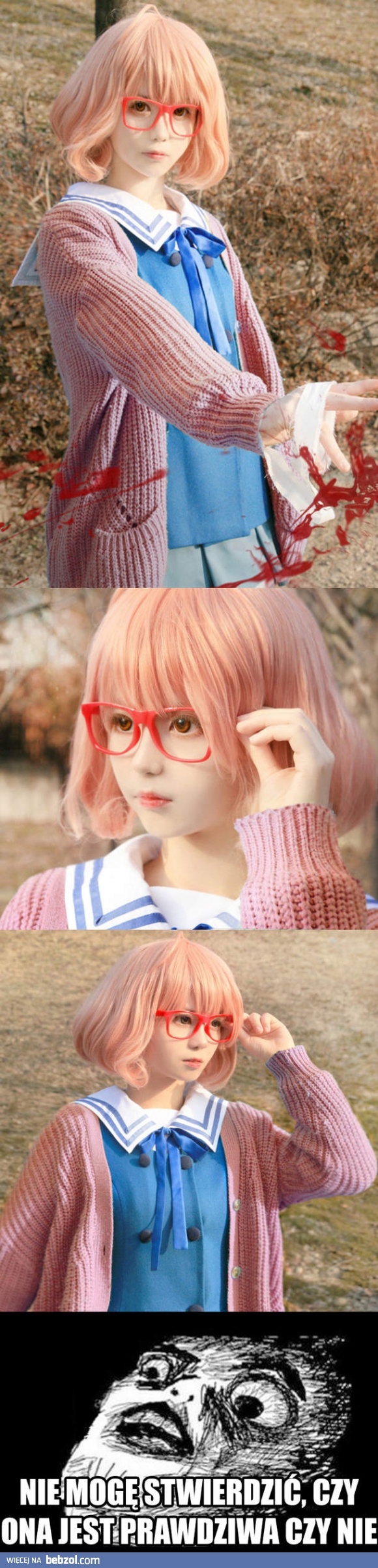 Dziewczyna jak z mangi