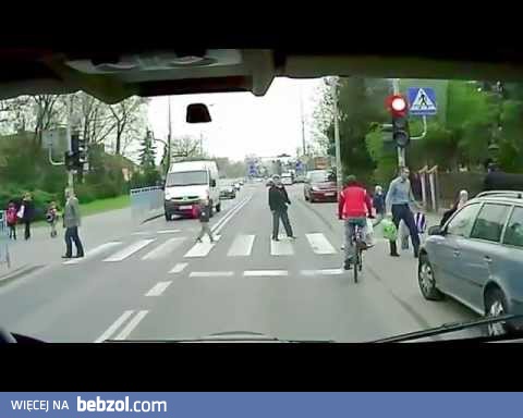 Rowerzyści na drodze