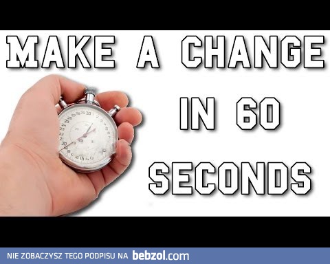 60 sekund, które was zadziwi