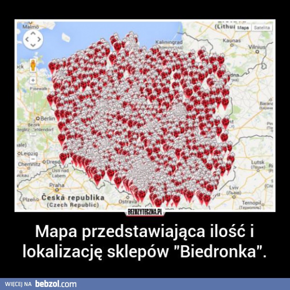 Szukasz najbliższej biedronki?