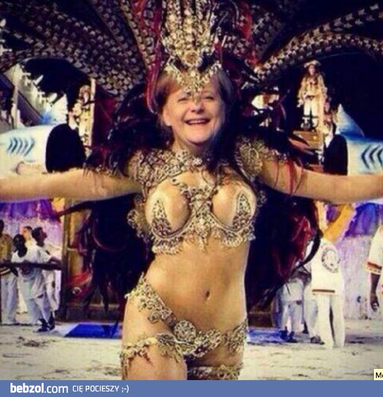 Tak świętuje Merkel