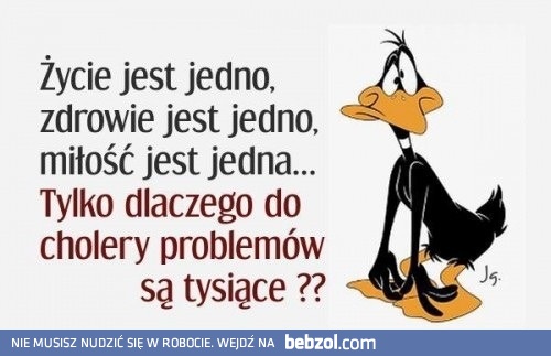 Życiowe rozmyślanie