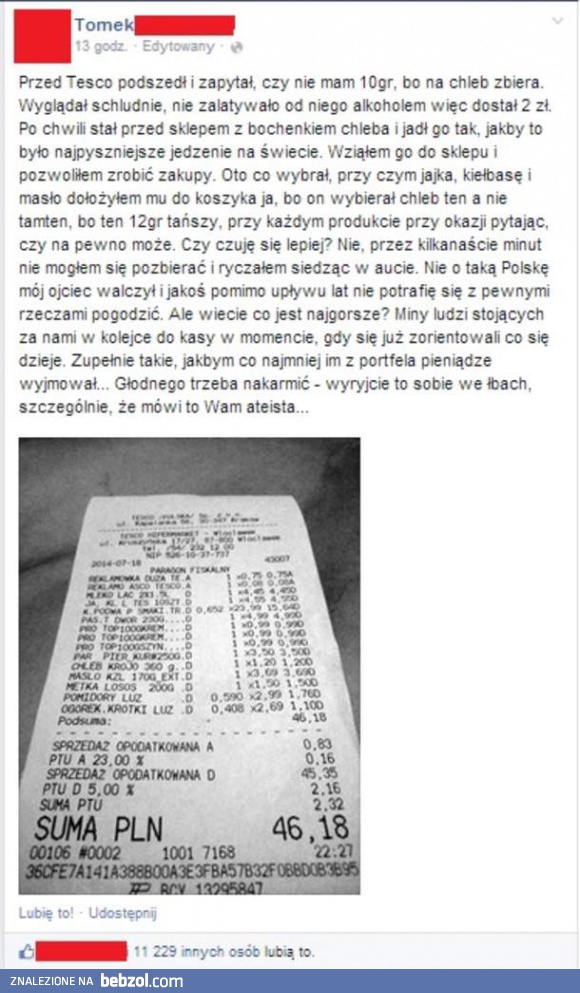 Dobrzy ludzie jeszcze istnieją