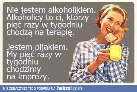 Nie jestem alkoholikiem