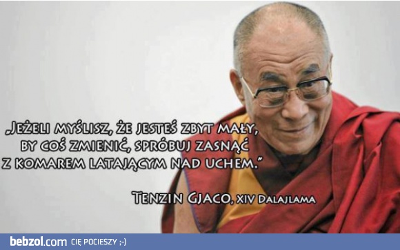 Dalajlama na wesoło
