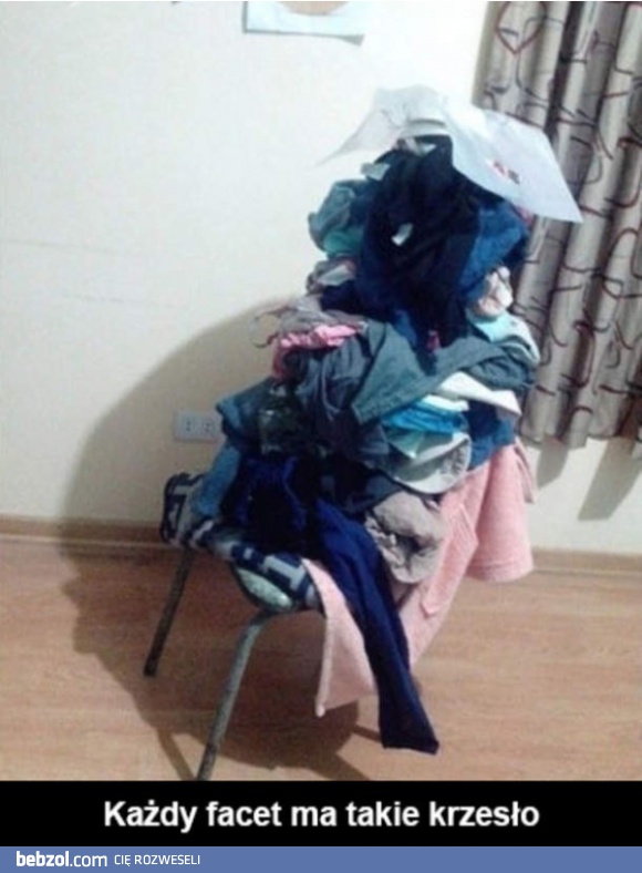 Typowe krzesło