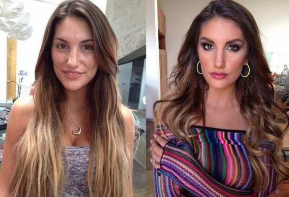 Zobacz, jak makijaż zmienia wygląd kobiety! (20 zdjęć)