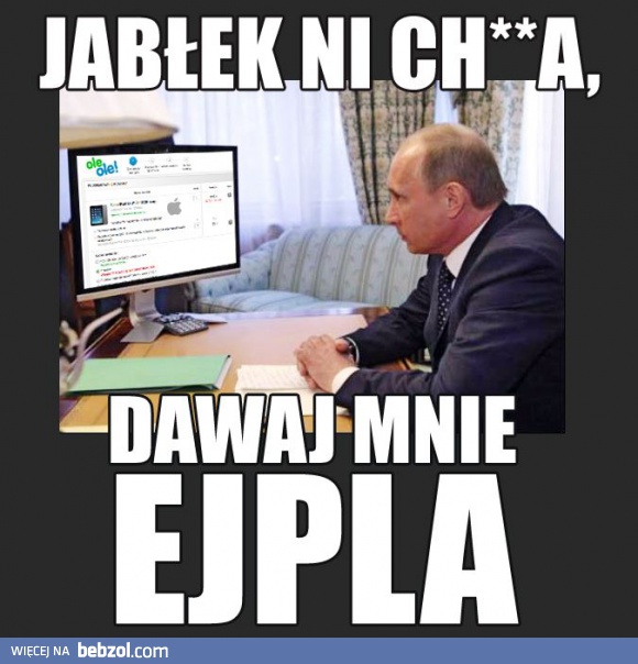 A niby Vladimir jabłek z Polski nie chce