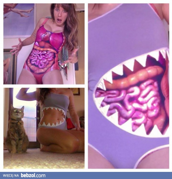 Fajny strój na plażę