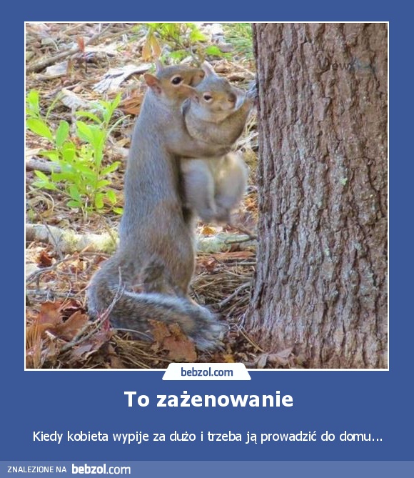 To zażenowanie