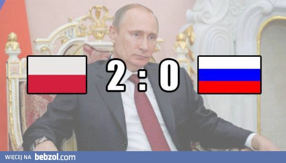 Polska - Rosja - 2:0!