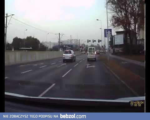 Jazda na czerwonym świetle