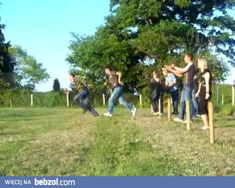 Drunk running contest part 2