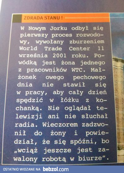 Szczęściarz czy pechowiec?