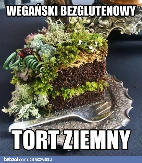 Wegański bezglutenowy tort