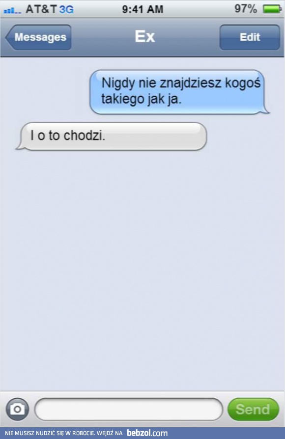 I o to chodzi