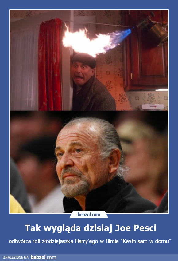 Tak wygląda dzisiaj Joe Pesci