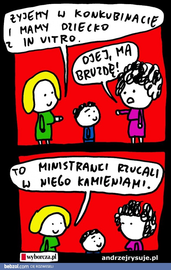 Ojej ma bruzdę