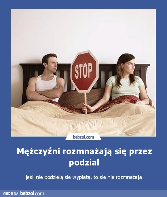 Mężczyźni rozmnażają się przez podział